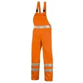 TeXXor Warnschutz-Latzhose HAMILTON, Leuchtorange