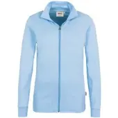 Hakro Damen Casual-Jacke INTERLOCK, ice-blue 227 , 1 Stück, Größe: XXL