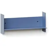 TIPTOE - PLI Wandregal, 15 x 45 cm, rock blue