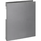 Exacompta Ringbinder Examcompta Teksto, A4, 4-ringe, 4 cm, grå