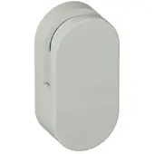 Hewi 477 Spiegelhalter 477.01B10097 30x60x18mm, flach, 2 Stück, matt, lichtgrau