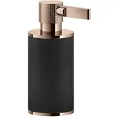 Gessi Inciso Stand-Seifenspender, Behälter schwarz matt, 58538