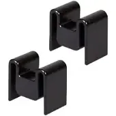 Bonton Verbindungsset für Circubin Abfallbehälter, 2 Kunststoffverbinder, B 15 x T 23 x H 22 mm, anthrazit