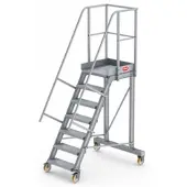 Altrex Podesttreppe fahrbar 60° 7 Stufen