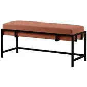 Möbel Kraft Polsterbank Lamo , rosa/pink , Maße (cm): B: 100 H: 45