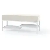 Möbel Kraft Polsterbank ¦ grau ¦ Maße (cm): B: 100 H: 45