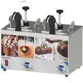 Casselin Saucenspender mit Pumpe und doppelt beheizter Auslauf CDSPBC2