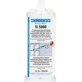 Weicon KLEBER MIX N5000 - Epoxidkleber, Easy-Mix N5000, klar, farblos, 50 ml