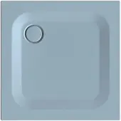 Bette BetteUltra Rechteck-Duschwanne mit Minimum-Wannenträger, 850x850x25mm, 1589-418T1