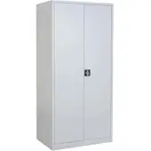 Ceha Akten- und Mehrzweck Kleiderschrank 195 x 92 x 42 cm in lichtgrau