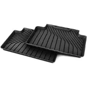 Audi Q6 e-tron Allwetterfußmatten hinten 2-teilig 85H061511041
