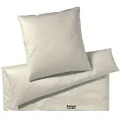 Elegante Bettwäsche Solid - 155x220 cm + 80x80 cmbeige