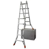 Krause „TELEMATIC“ SPROSSEN-GELENK-TELESKOPLEITER 4x5 SPROSSEN - 129963