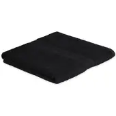 EXKLUSIV HEIMTEXTIL Badetuch Frottier 500 g/m2 100 x 150 cm Schwarz