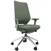 Fm Büromöbel Bürostuhl »Asiento« mit Armlehnen Komfort grün