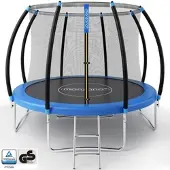 Casaria monzana Trampolin Ø305cm Sicherheitsnetz innen TÜV GS