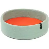 Myfelt - Fine Hundekorb Ø 40 cm, Inlay rotorange