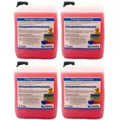Faba Chemie 4 x 5 L Flüssigwaschmittel Konzentrat rot Universal Color