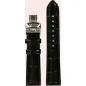 Certina - Leder Lederarmband 18mm/16mm C600018333 - alligator-prägung,braun,rind