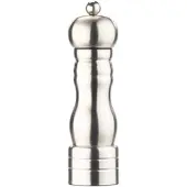 Rosenstein & Söhne Klassische Salz- & Pfeffermühle, Keramik-Mahlwerk, Edelstahl, 22,5 cm