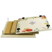 Pebaro Blumenpresse mit buntem Druck