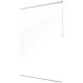 KS Handel 24 Basic Duschrollo Duschvorhang PEVA Transparent 110x240 cm