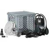 Ditech Flut-Set Einstufige Tauchmotorpumpe Set