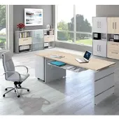 Kerkonn Bürotisch mit Schubladen Dommo