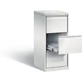 C+P Karteischrank Acurado, H1045xB433xT590mm, Front Lichtgrau, Korpus Lichtgrau (12423-321)