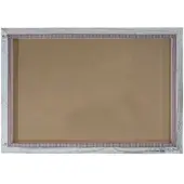 Mendler Bilderrahmen T249, Fotorahmen Holzrahmen Wand-Rahmen, 26x36cm Shabby-Look Landhaus ~ weiß