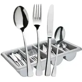 BERGMAN Arundo BISTRO Besteckset 145-teilig – Edelstahl 18/10, inkl. Besteckkasten