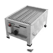 ChattenGlut Professional Gastrobräter 1-flammig Tischgerät 3,6kW und Einzelne Edelstahlstäbe als Rost