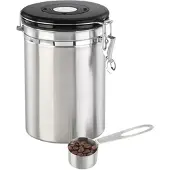 Rosenstein & Söhne Kaffeedose mit Kalenderblatt, C02-Freigabeventil und Messlöffel, 1,9 l