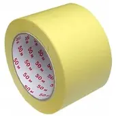 VEPATIM 16x Kreppband Kreppklebeband Abdeckband CLASSIC gelb 75mm x 50m