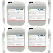 Faba Chemie FABA Flächendesinfektionsmittel 4 x 5 L Flächendesinfektion Oberflächen Desinfektionsmittel ohne Alkohol