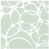 Duni GmbH DUNI Zelltuch Serviette 33x33 cm 1/4F. Ocean Mint