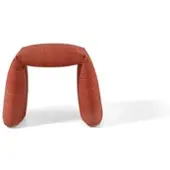 Nanimarquina - Folded Bank, small, 60 x 45 cm, safranrot