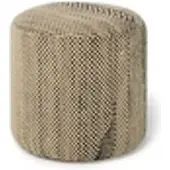 Nanimarquina - Wabisabi Pouf, Ø 40 x H 43 cm, small, knochenweiß