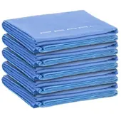 Pearl 5er Pack Schnelltrocknendes Mikrofaser-Badetuch, 180 x 90 cm, blau