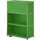 USM United Soft USM Haller E Regal Highboard mit Licht Grün