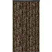 Arsvita Flauschvorhang 80x200 cm Unistreifen braun