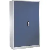 OTTO Office Stahlschrank mit Flügeltüren 120 x 195 cm blau, 120x195x40 cm
