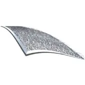 Sks Germany S•K•S Klett-Schlaufe, 50mmx25m weiß, mit Kleber PS14 Kautschukbasis
