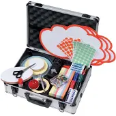 Franken Moderationskoffer Trainer, Moderatorenkoffer mit Inhalt, über 3.000 Teile, Aluminium, UMKR