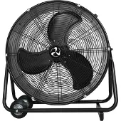 CasaFan DF600 Eco IP54 SL, Haushalts-Lamellenlüfter, Schwarz, Flur, Stahl, 870 RPM, 60 cm