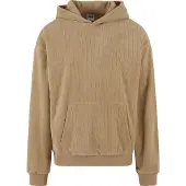 Urban Classics Jacquard Velvet Oversized Kapuzenpullover
