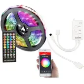 Autre WLAN-RGB-LED-Streifen mit Sound-Steuerung, App, Sprachsteuerung, 5 m