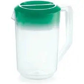 WAS Germany - Messbecher, grüner Deckel, 1,8 ltr., Polypropylen