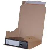 VEPATIM 20x Ordnerversandverpackungen braun für A4 Ordner 35-80mm
