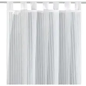 Arsvita Gardine Lisa Weiß 135cm x 245cm Schlaufe